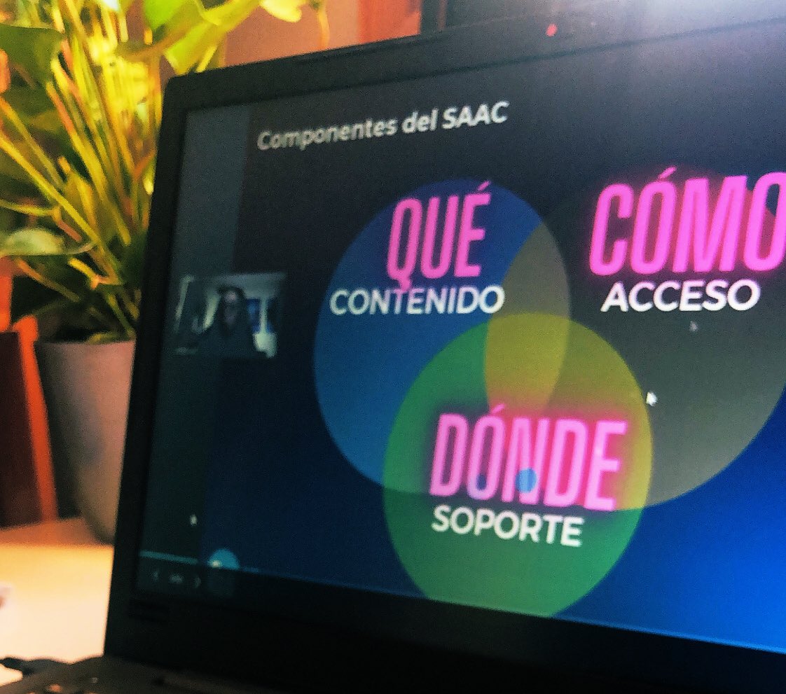 Continuamos con la segunda jornada de formación sobre #saac y #lna de la mano de <a href="/AlfaSaac/">AlfaSAAC</a> y <a href="/amal_clm/">AMAL CLM</a> 

¡Seguimos aprendiendo y formándonos para conseguir que la comunicación esté al alcance de TODOS! 🥰👏🏼😊💪🏼 

#lacomunicaciónesunderecho