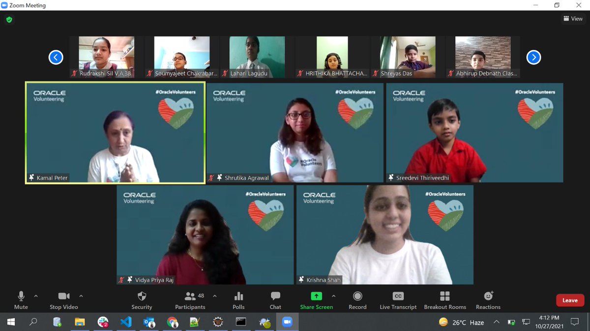 kamal_peter's tweet photo. #Childrenforchildren #UNICEF #generationconnect #oraclevolunteers empower Arjun to train children to use  #IndianSignLangauge to communicate with hearing impaired children. #inclusive #just #happy world for every child. #childrights.Stay connected, we spotlight #WorldChildrensDay https://t.co/CxSrdpVaYj