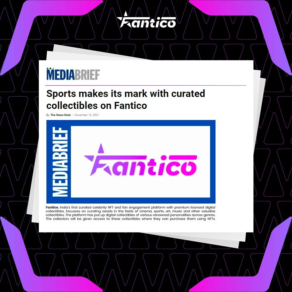 Fanticoio's tweet photo. Thank you @MediaBrief_ for this wonderful article.

Read the full article on:
https://t.co/pM8qHrqgi9

#mediabrief #Fantico #sports #collectibles #nfts #physicalNFTs #sportingnft #sportnft #cricketfans #cricketnft #nftcreators #nftartist #memorabilia #NFTCommunity https://t.co/the8r6PJJm