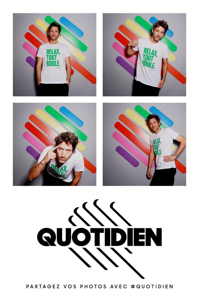 Hier c'était <a href="/Qofficiel/">Quotidien</a> !
J'étais pas tout à fait relax mais tellement heureux ❤️