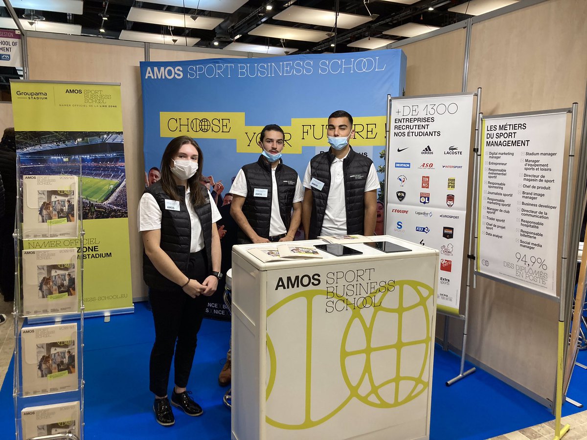 Venez rencontrer et échanger avec nos AMOSciens sur le salon des grandes écoles <a href="/letudiantsalon/">L'Etudiant Salons</a> à la Cité Internationale Centre des Congrès de Lyon stand G21 ce samedi jusqu’à 17h #échange #formations #sportmanagement