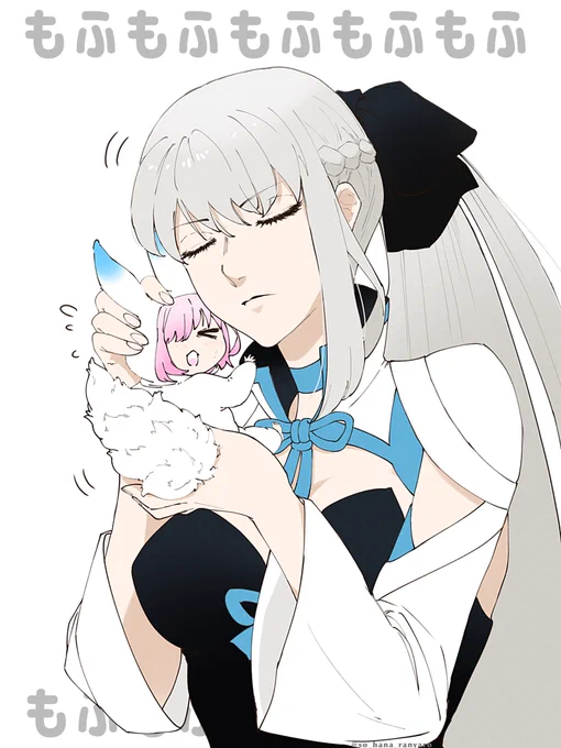 モルガン陛下にもふもふを堪能してほしい 