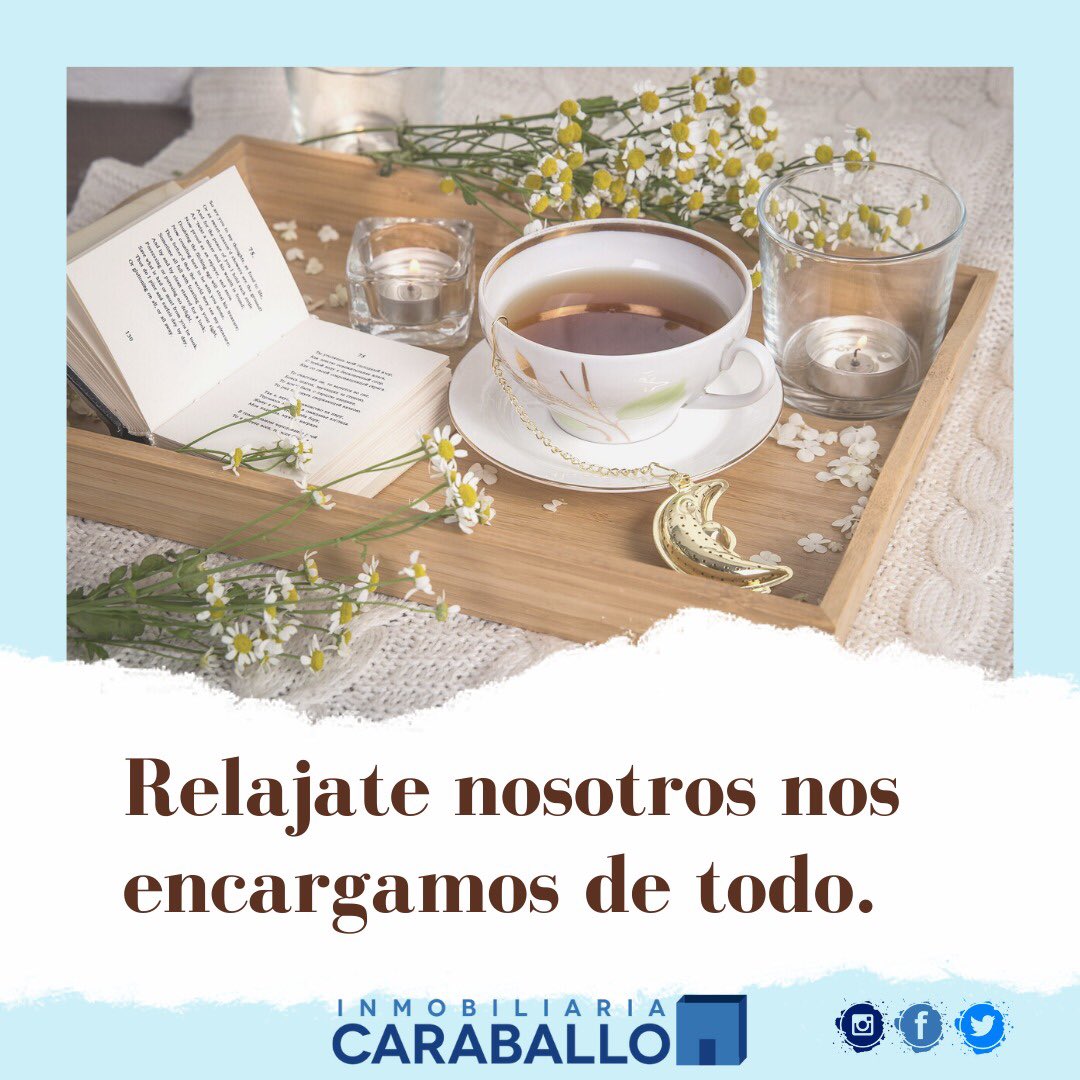 Si estás pensando en cambiar de vivienda🏡 y eso te quita el sueño, #relájate porque nosotros nos encargamos de todo😀. Buenos días y feliz fin de semana💙.
⁣
📍Avd. de las ciencias, 16. - 41020 
☎️ 955 048 522
#inmobiliariacaraballo #vivienda #casa #piso #alquiler #sevillaeste