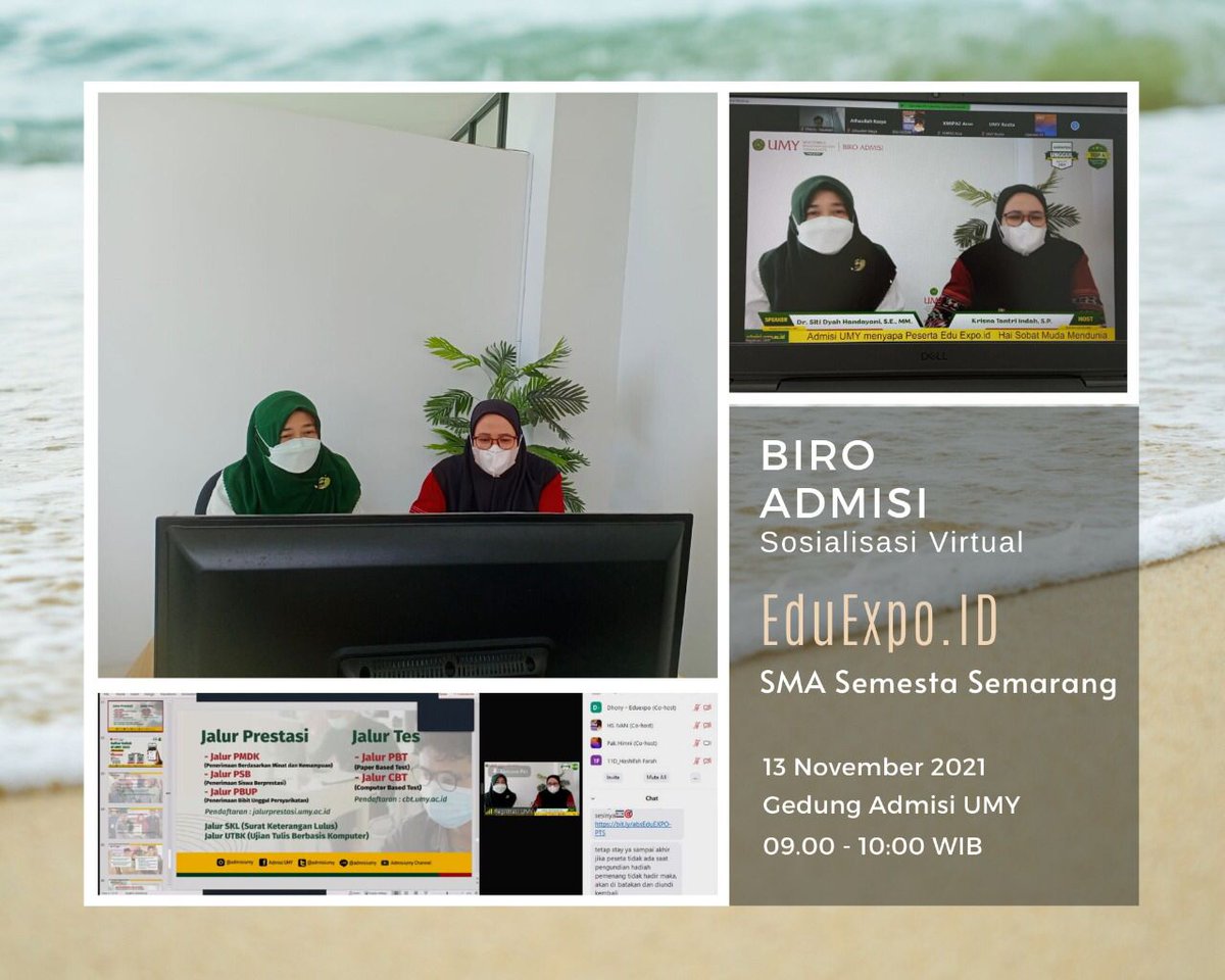 Pengenalan kampus UMY di acara Edu Expo SMA Semesta Semarang