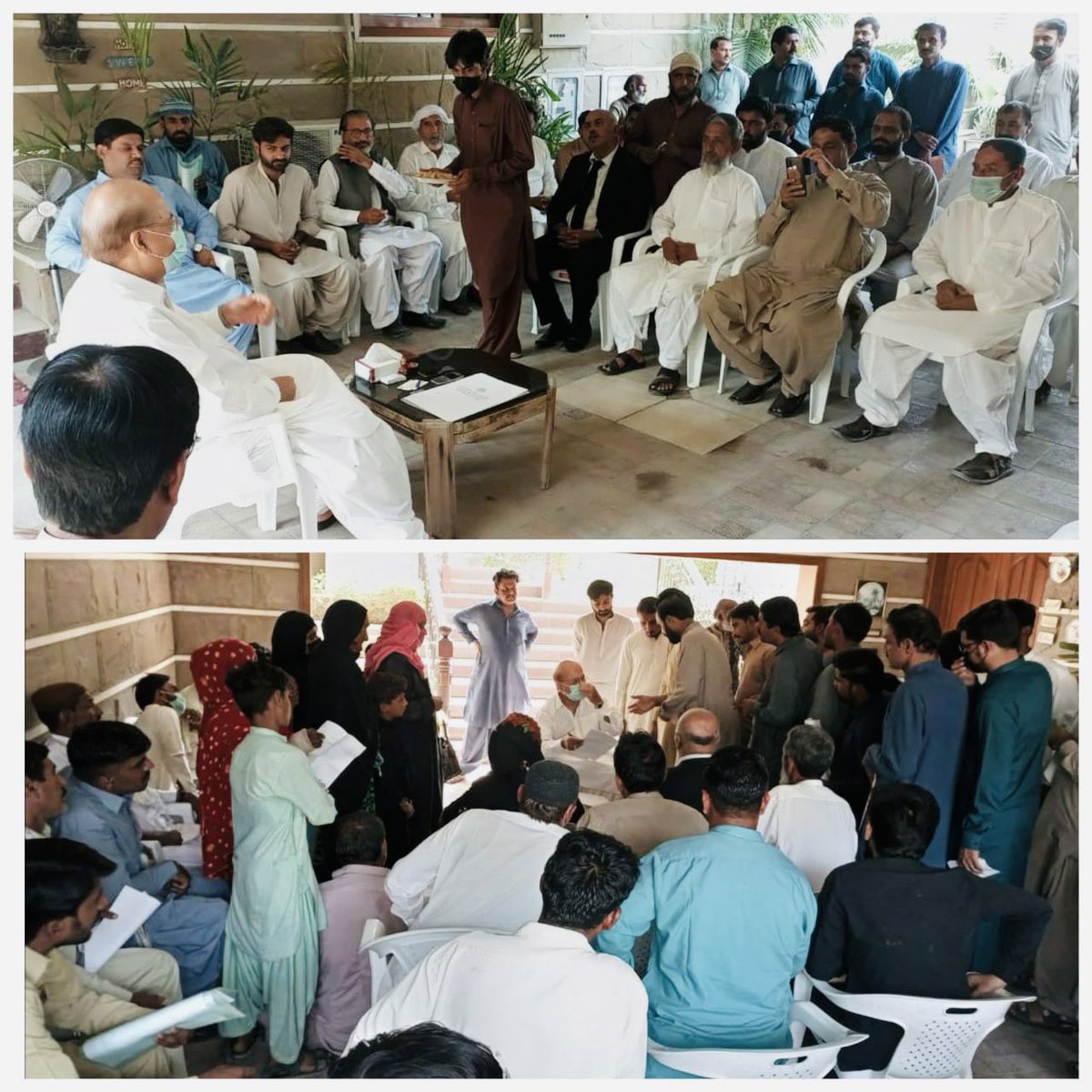 MWassan1's tweet photo. Meeting people coming from various districts! @BBhuttoZardari @MuradAliShahPPP @MediaCellPPP https://t.co/oHTUdOVew4