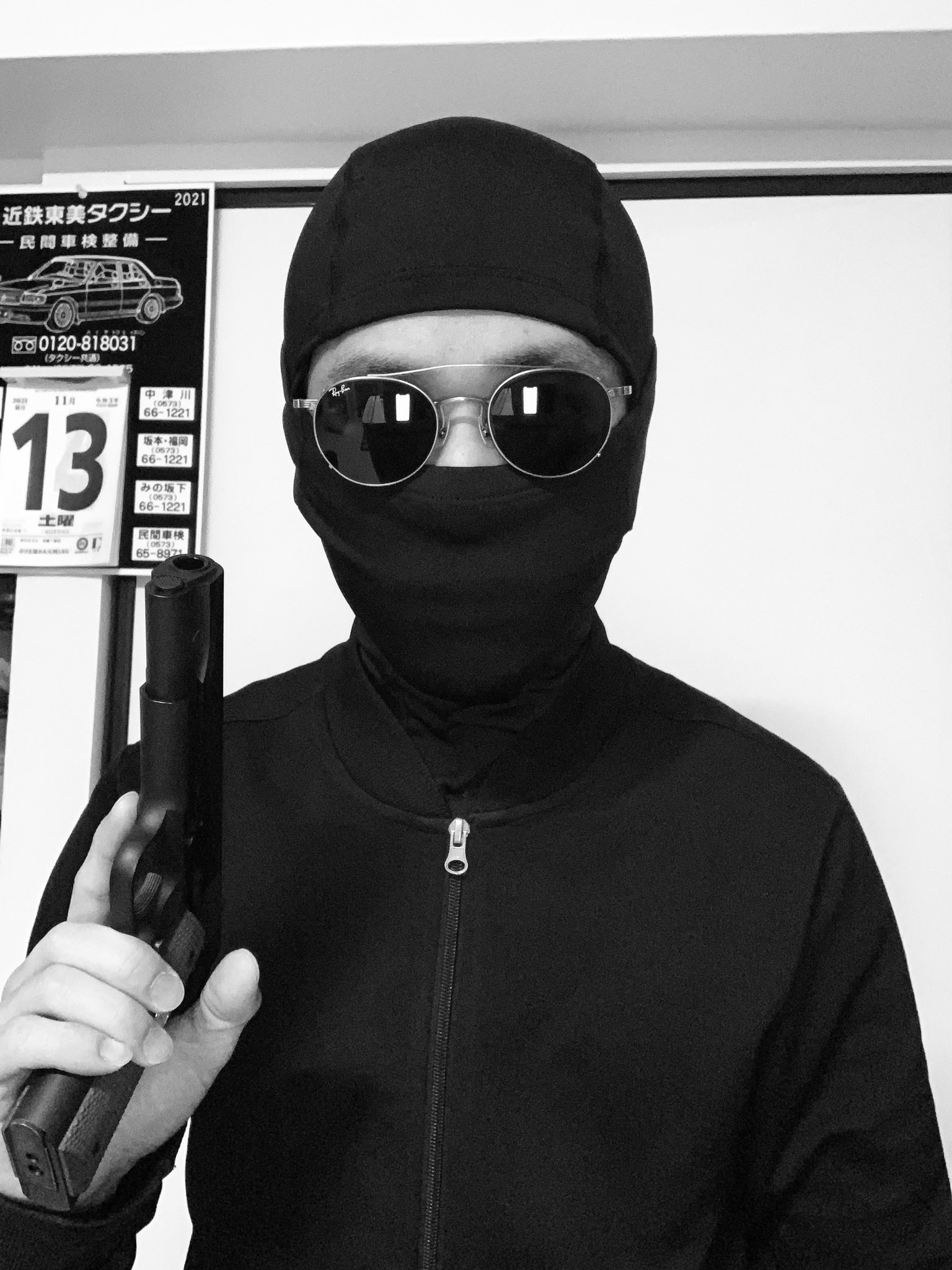 とっておきし新春福袋 ハンドメイド yeat着用 バラクラバ 目出し帽