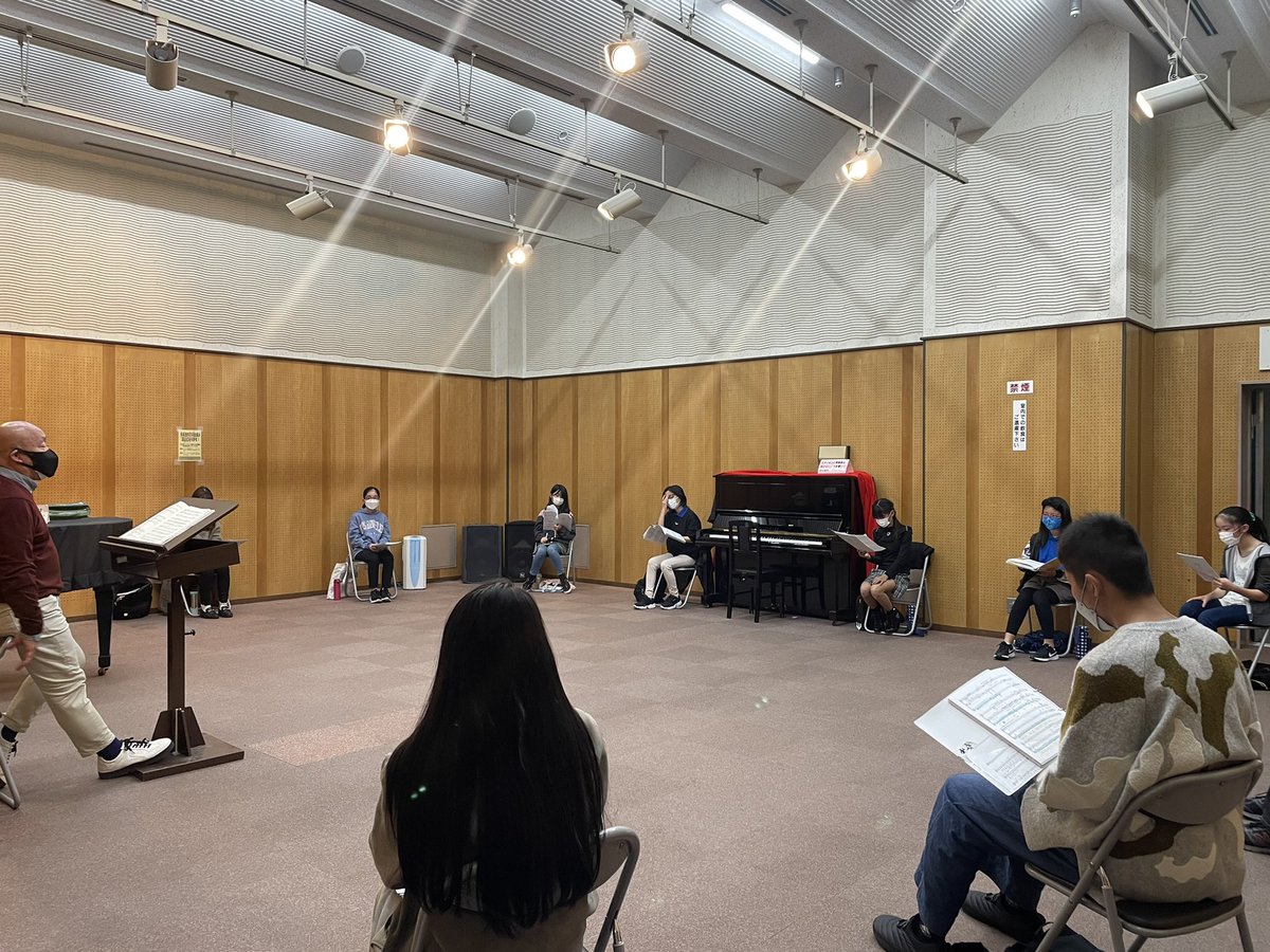 チームコーラス！「春こん。」練習！頑張っています😊#団員募集