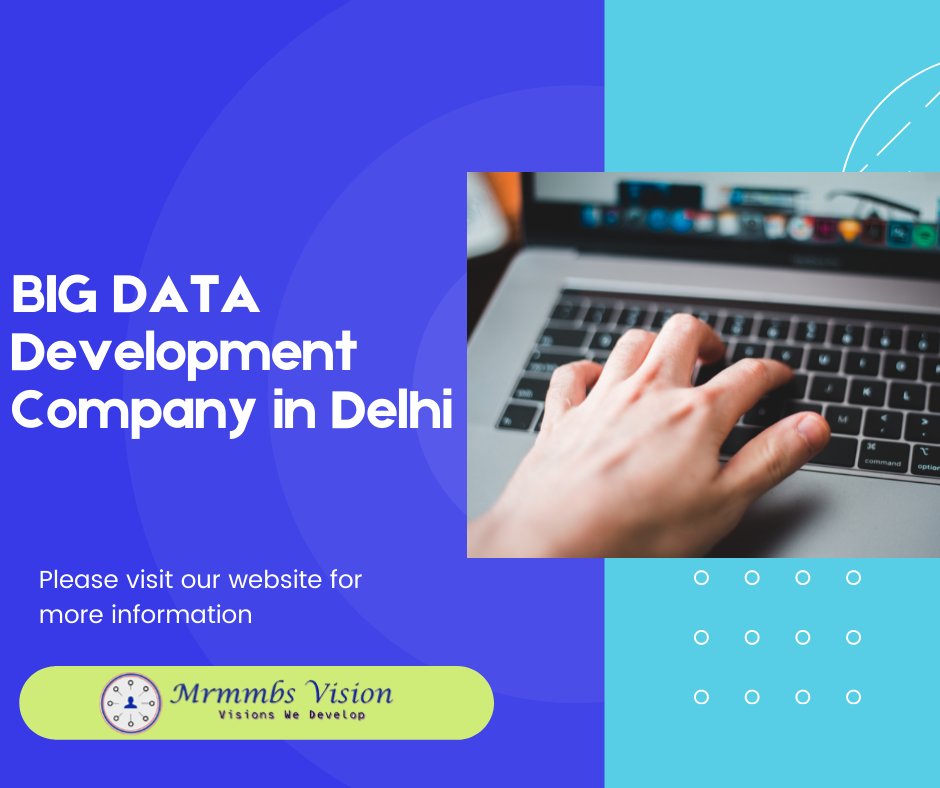 MrmmbsV's tweet image. Big Data Development Company in Delhi - bit.ly/3FeoehU

#bigdatadevelopment #bigdatadevelopmentservices #software #webdevelopment #bigdataservices #Itcompany #technology #webdesign