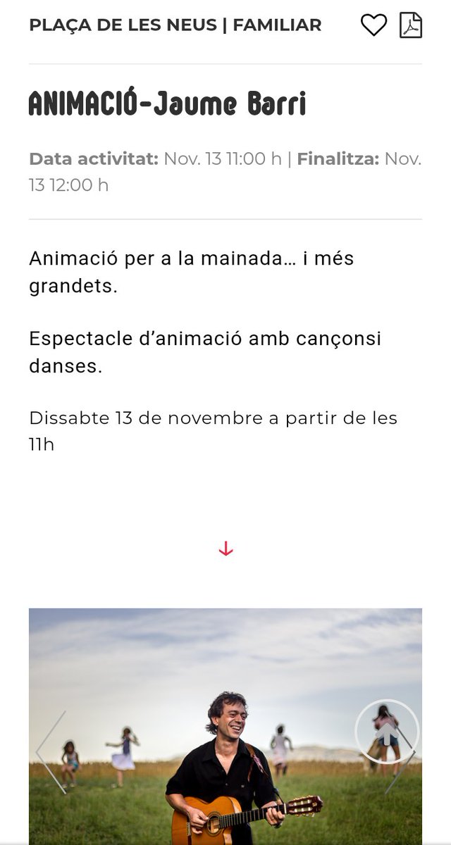 MezclateConmigo's tweet photo. En una estona comença l'espectacle itinerant amb @JaumeBarri i a les 11 h. a la plaça de les Neus. T'ho perdràs? @firadenovembre_ @VilanovaTurisme https://t.co/XjUpD8CMT9