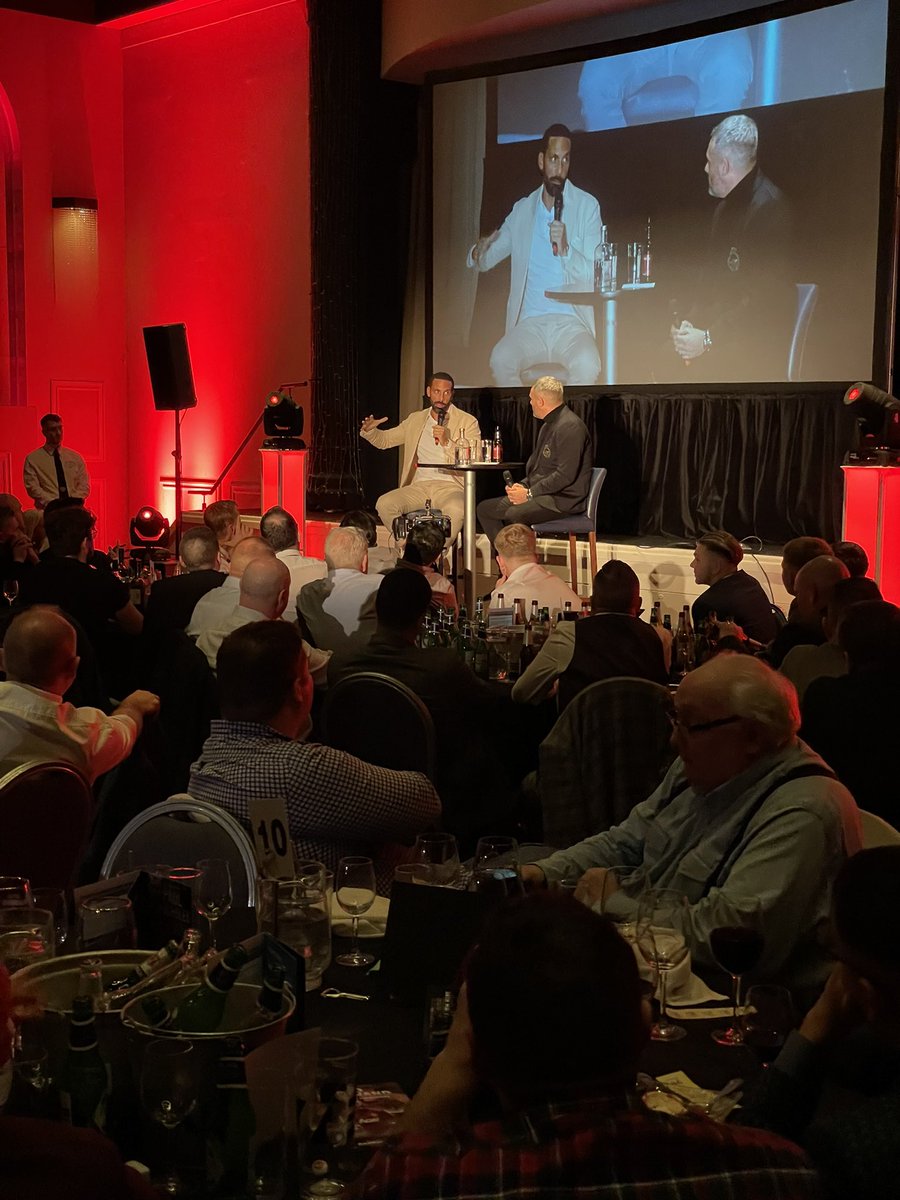 JoshuaLloyd1's tweet photo. What a fantastic event in Manchester last night thank you to @rioferdy5 @DFletcherSport for working with #Legends7 https://t.co/Iy35iF8vBK