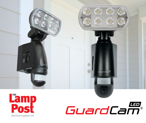 LamppostElectri's tweet photo. Protect your home with the Guardcam Deco range now on offer in store⁣
⁣
Choose from the combined light, camera &amp; PIR system OR ESP Guardcam with LED floodlights and HD camera.⁣
⁣
Shop in store or online.
⁣
#Lamppost #electricalwholesaler #Canterbury #Guardcam #GuardcamDeco https://t.co/9DUkvWJDp7