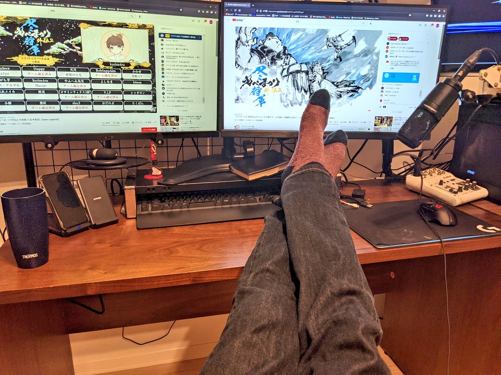 Mkun_37210's tweet photo. わたし的オススメの視聴環境は公式とミナツド配信の二窓で音声はミナツドにしておく環境ですね。
とにかくまっちゃんがんばって！
#えぺまつり https://t.co/vvKMLFUbED