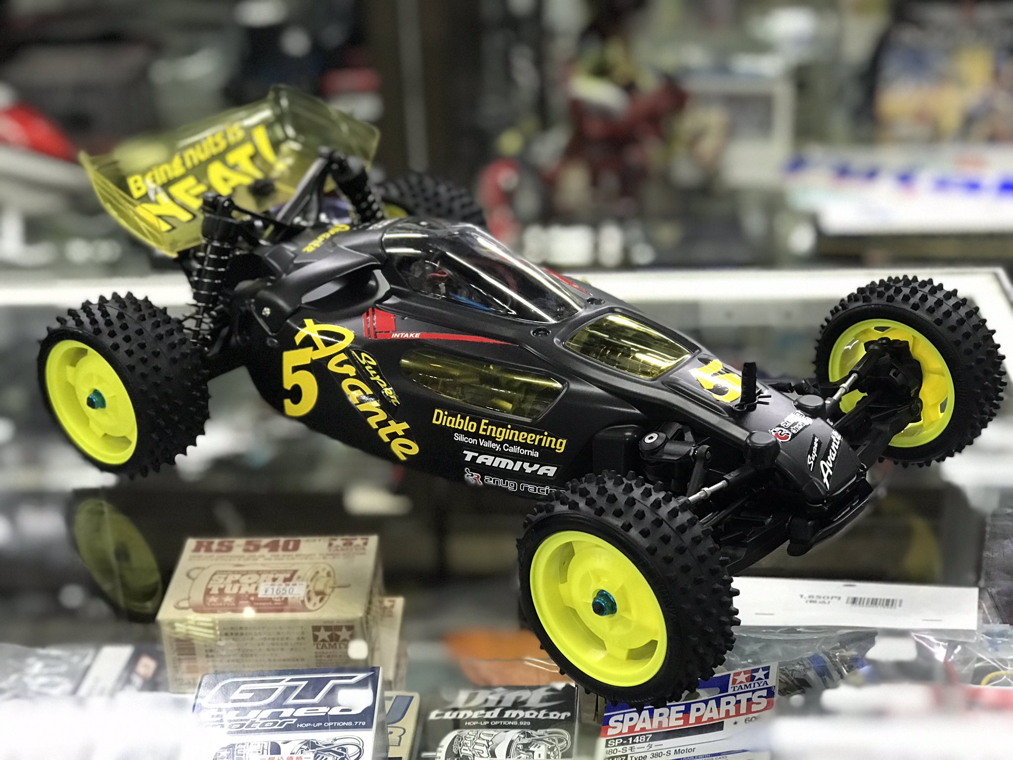 ホビーラジコンタミヤ スーパーアバンテ TD4シャーシ 新品未使用品OP