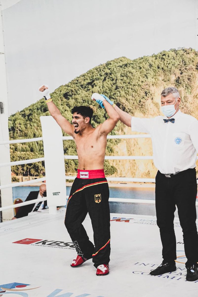 Die deutschen #Vollkontakt-Aktiven haben bei der Junioren-EM im #Kickboxen in Budva, Montenegro, überzeugt 👉 wako-deutschland.de/2021/11/13/deu…