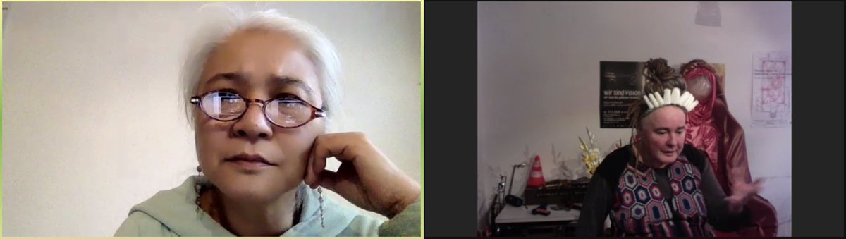 marxfem2020's tweet photo. 9.30 CET "How to become a Feminist Artivist! Art and activism from a feminist perspective" collective panel in English
@KazukoKurosaki #Starsky @obr_at #marxfem #marxfem21 https://t.co/twJ86HnCQj