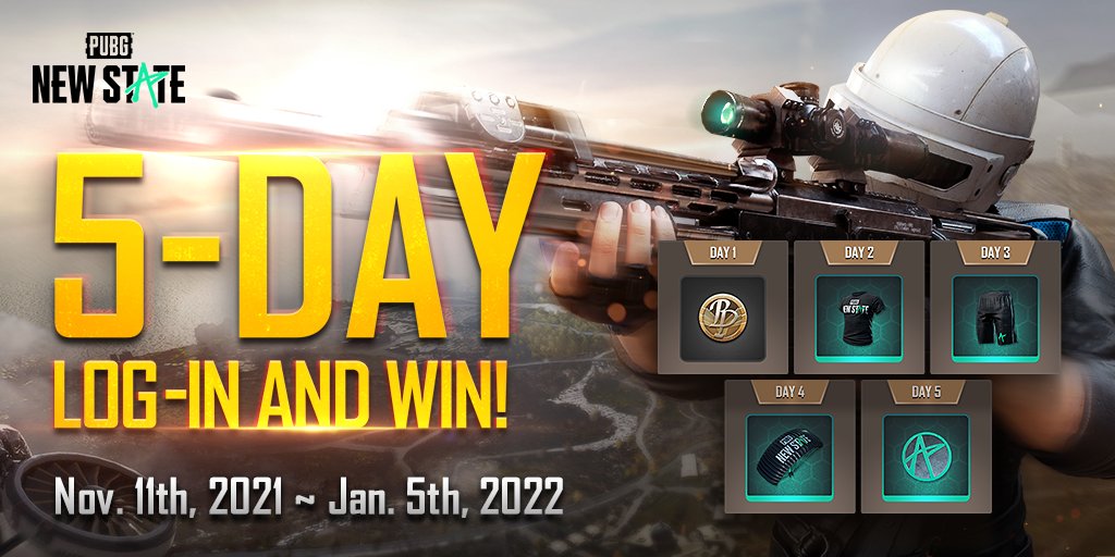 shieldwarrioryt's tweet photo. #Shieldwarriors

Log-in for 5 days to claim all the rewards!

https://t.co/ynnOd5q4GQ

#pubgnewstate #nextgenbattleroyale #newstateevent https://t.co/CCrrQ43EGw