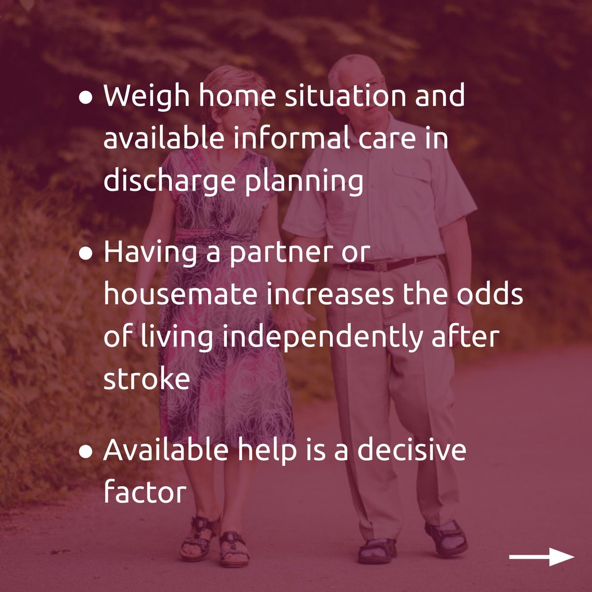 evbasedphysio's tweet photo. Return to home after stroke? The importance of a helping hand…

- Disabil Rehabil 2021: https://t.co/xwjThUElW8
(Aging &amp; Chronic Diseases)

#Returntohome #Stroke #Systematicreview #Metaanalysis #Informalcare #Homedischarge #Inpatientrehabilitation #anatomyphysiotherapy #anatomy https://t.co/bqITZWMbVe