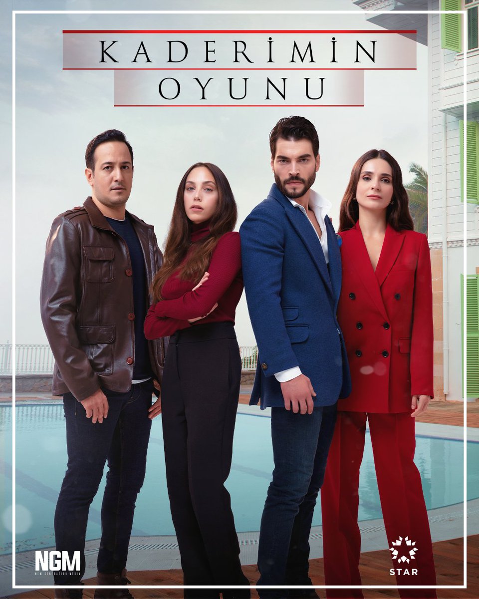 #KaderiminOyunu ikinci afişimiz sizlerle ✨📸

<a href="/startv/">STAR TV</a> <a href="/ngmediatv/">NGM</a> <a href="/AkinAkinozu/">AkinAkinozu</a> <a href="/sarpapak81/">Sarp Apak</a> <a href="/mericaral/">Meriç Aral</a>