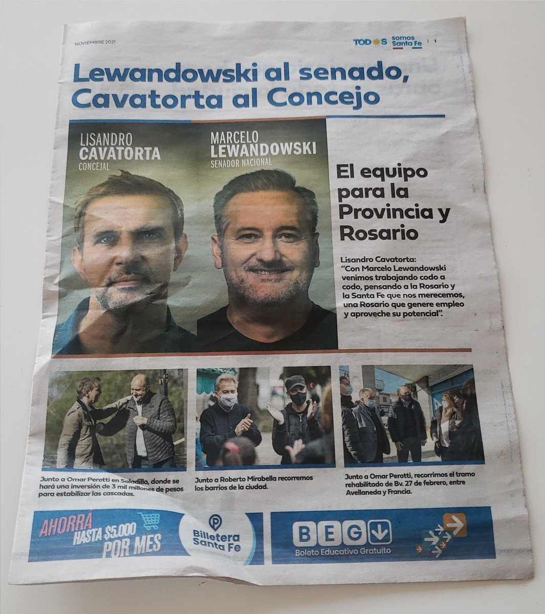 ¿Quién financió esto? ¿Salió del bolsillo de todos los santafesinos?