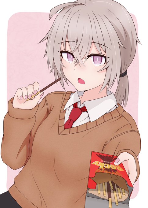 「白髪 ポッキー」のTwitter画像/イラスト(人気順)