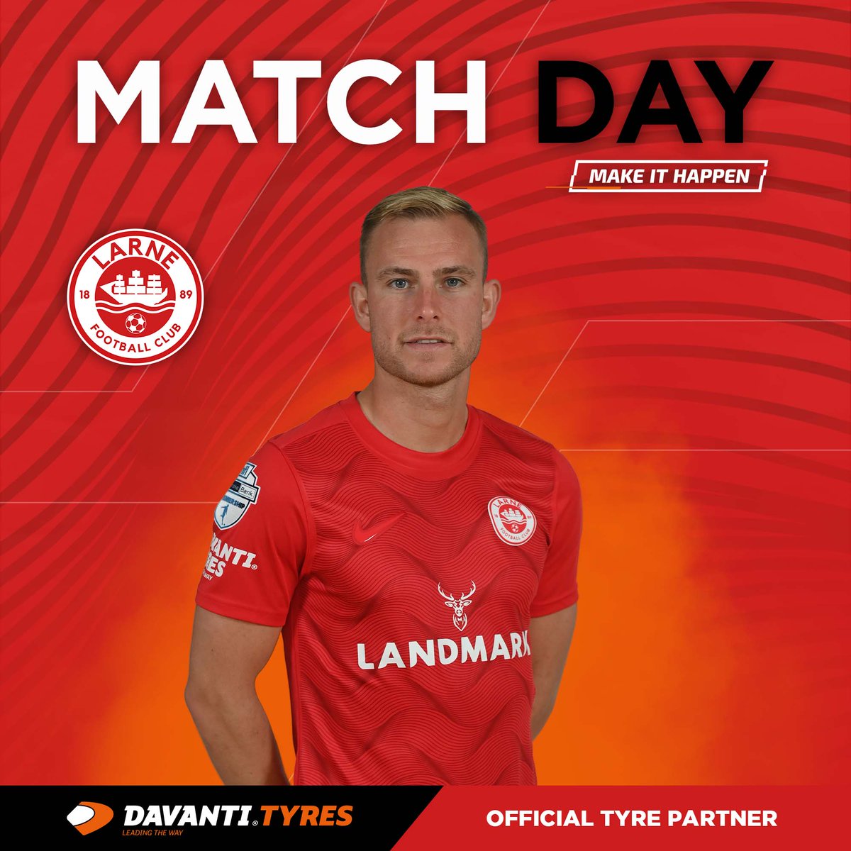 Davanti_Tyres's tweet photo. @larnefc is looking to put the pressure on league leaders with a 3 pm kick-off today in a home game against Glenavon! ⚡

Can the #InverReds 🔴 #MakeItHappen and take all three points? We think so! 💪 https://t.co/aWwBMTu8C0