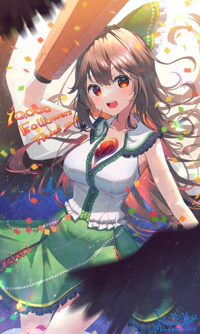 10000兆フォロワーありがとうございます!🎉🎊 