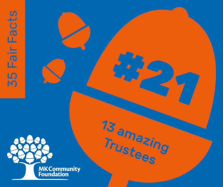 MKComFoundation's tweet photo. We have 13 Trustees who volunteer their time and expertise here on our board at MK Community Foundation, we are so thankful to them for their knowledge and experience that helps us to run MK Community Foundation! π§‘ Read more about them: https://t.co/tYRD4E0fHA #FairFact https://t.co/l5lnd0yKWs