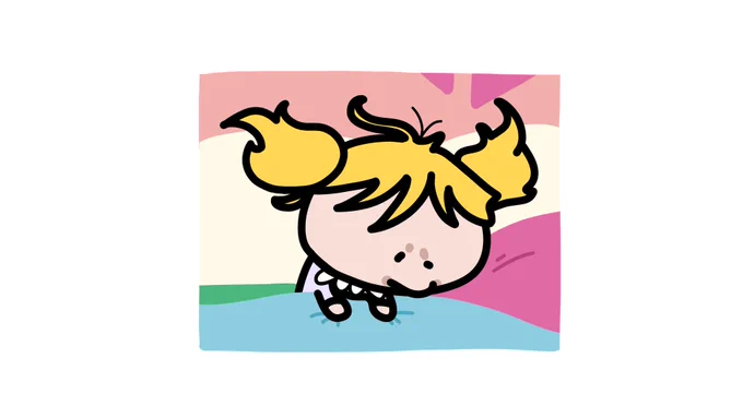 【パワーパフおぶん】
パワーパフガールズの可愛いタグを見つけたのでお文具風に描いてみました🖋 #buttercupchallenge 