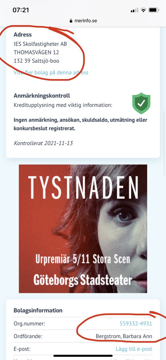 Skolinkvisition tweet picture