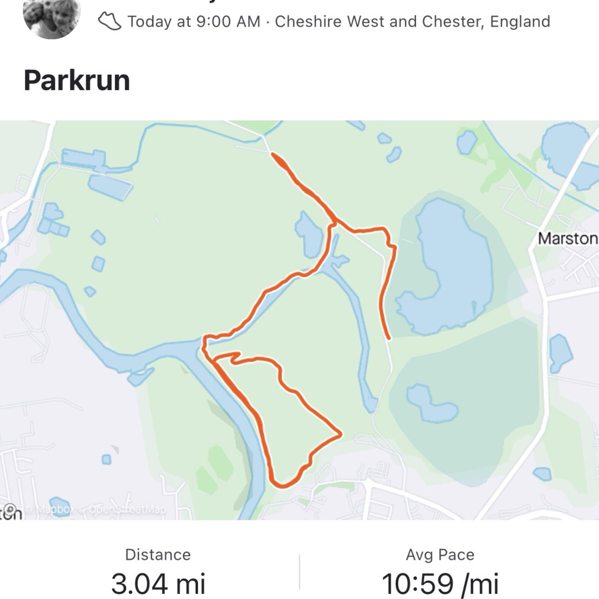 Found the motivation from a secret place to be arsed to do this this morning 😱 First one since alien extraction, over three years ago boom <a href="/northwichparkrn/">Northwich parkrun</a>