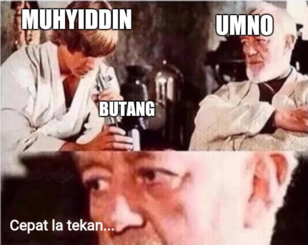 Cepatlah tekan butang tu, <a href="/MuhyiddinYassin/">Muhyiddin Yassin</a>. #PRNMelaka #MelakaMemilih