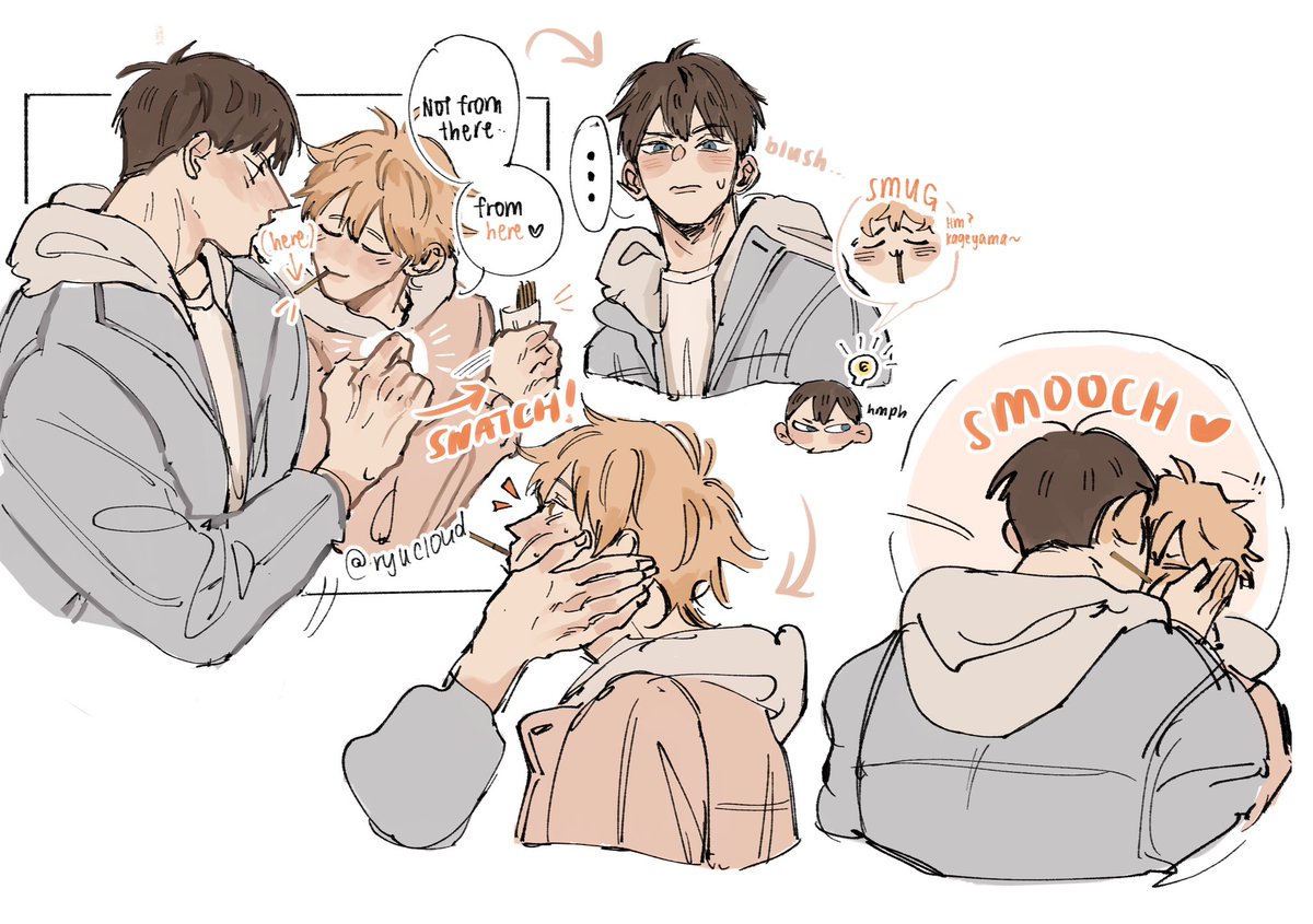 kageyama let's his competitive side take over and immediately regrets 

#kagehina #haikyuu 