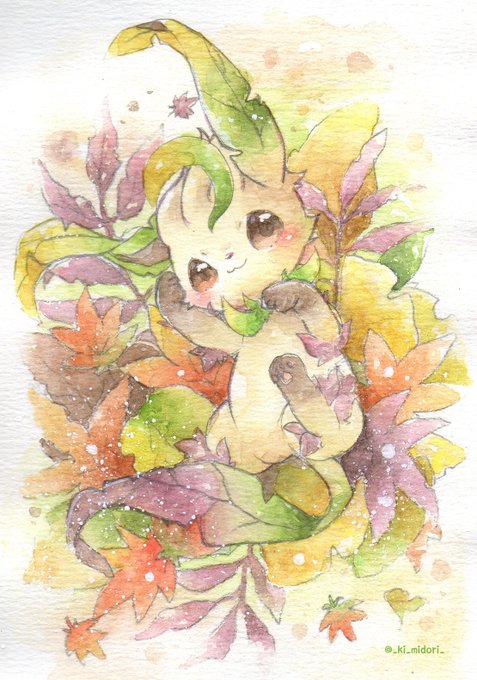 秋色リーフィア🍁 