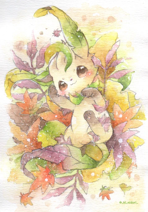秋色リーフィア🍁 