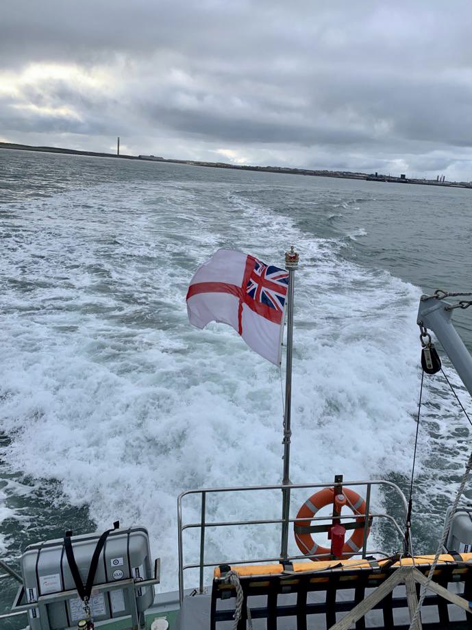 After 4 long weeks in maintenance we’re off! Thank you <a href="/HolyheadMarine/">Holyhead Marine</a> next stop… Whitehaven. 

#BitersBackBetter 

<a href="/WhitehavenNews/">Whitehaven News</a> <a href="/OurWhitehaven/">Our Whitehaven</a> <a href="/VisitWhitehaven/">Visit-Whitehaven</a> #CoastalForcesSquadron #SmallShipsBigImpact