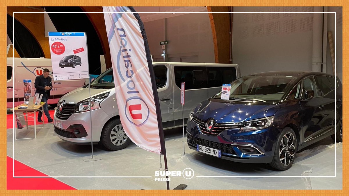 BPrisse's tweet photo. Retrouvez notre service Location U au Salon de l’Auto au SPOT à MACON aujourd’hui et demain. @ULesCommercants @20100Anthony @PDepelley @schelcher #ulocation #macon #commercantautrement #mobilité https://t.co/dqsXIvcKef