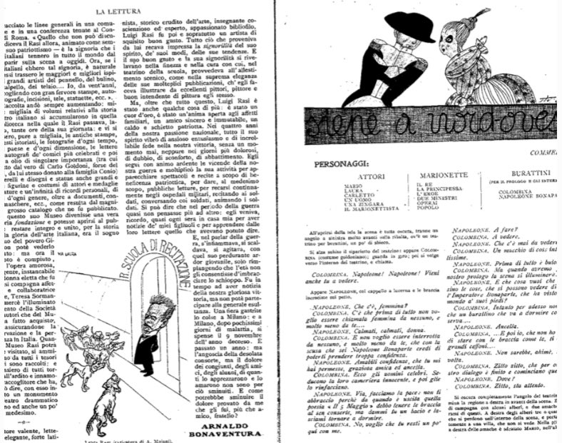 Massimo Bontempelli - Siepe a nord-ovest. @La_Lettura: Rivista mensile del Corriere della Sera (1919 nov, Fascicolo 11) #vivalalettura