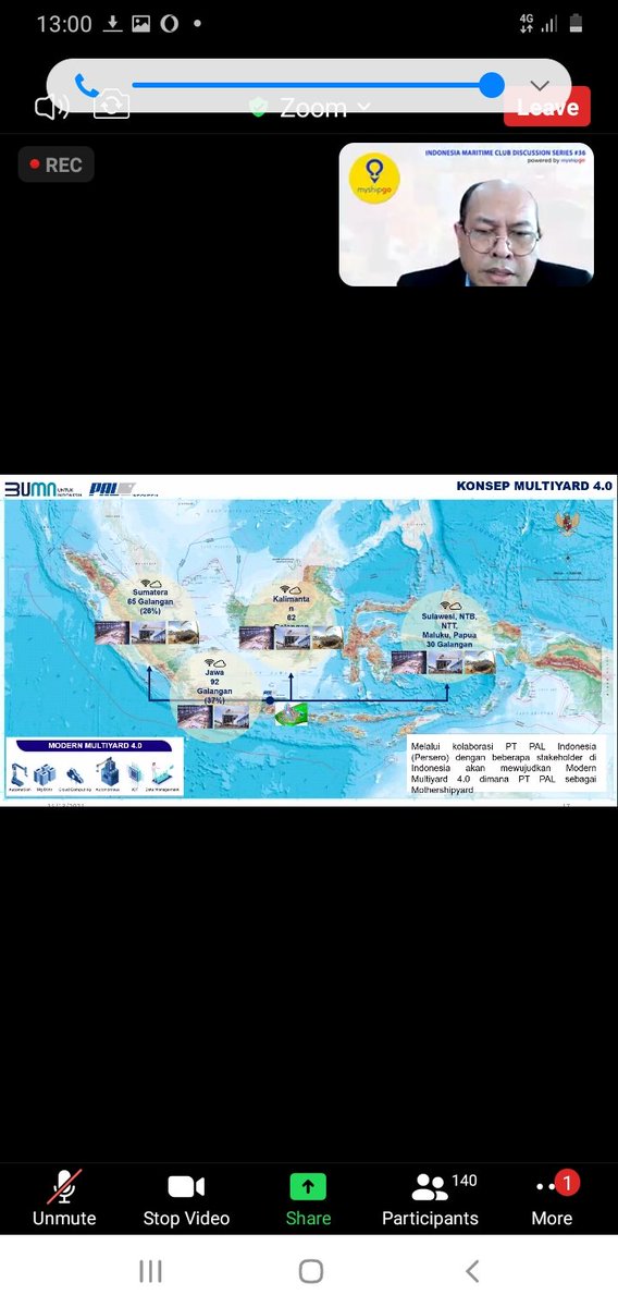SLatu14's tweet photo. Sabtu (13/11/2021)
Syaprudin Latuconsina,luhkan Kab.Maluku Tengah, Mengikuti 
Indonesia Maritime Club (IMC) 
Discussion Seri #36 
Powered by myshipgo.
#giatluhkanSatminkalAmbon 
#luhhkankabmalukutengah
#luhlapor @brsdm_kp  @puslatluhkp  @kkpgoid https://t.co/U6gLBZAYnN