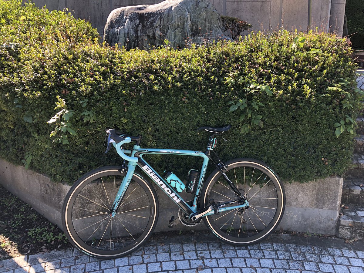 yu_ichi_0418's tweet photo. 物見山行きました
#Bianchi #ビアンキ #SEMPREPRO #センプレプロ ＃ロードバイク https://t.co/nVd61NsbTT