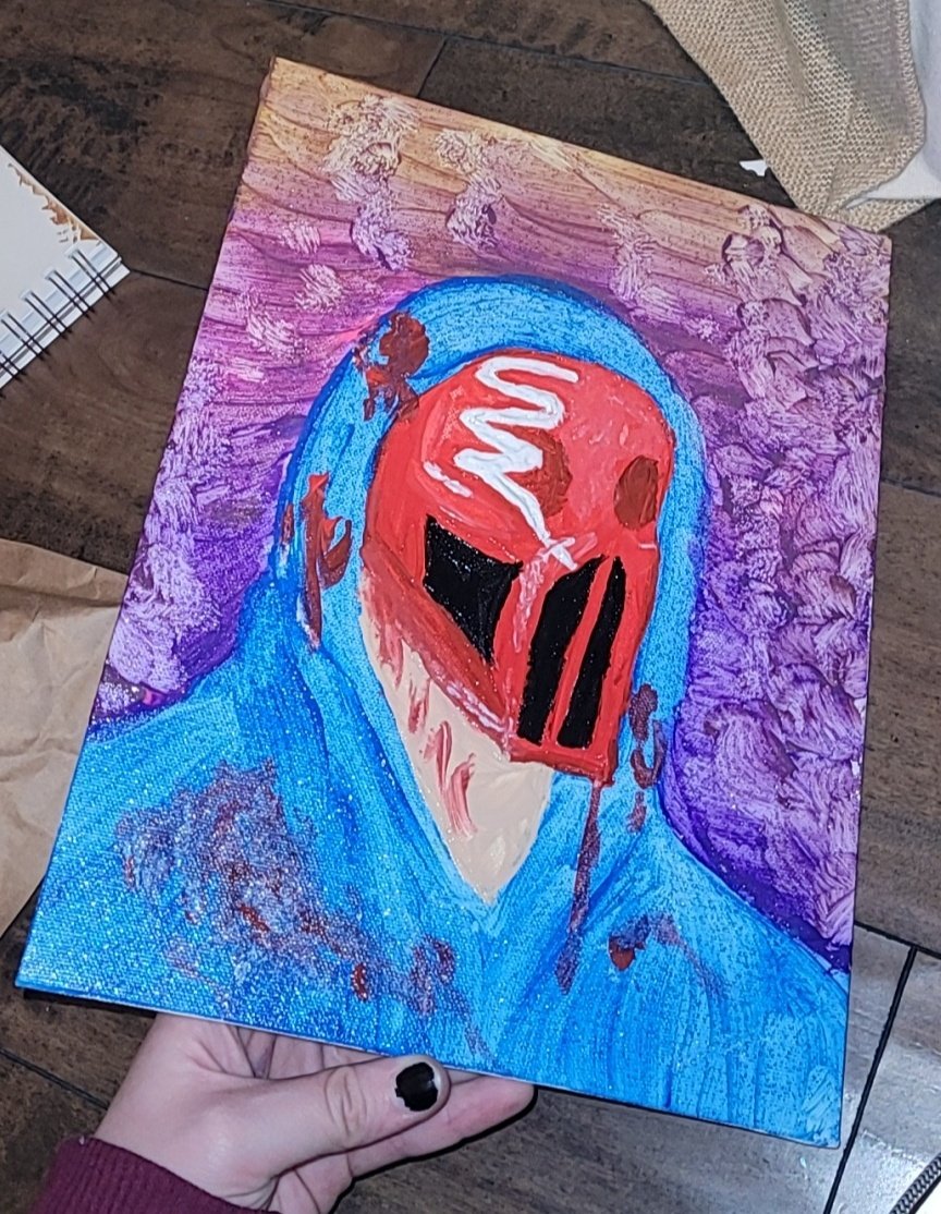 kiraelespeth's tweet photo. Thoughts?

#acrylic #acrylicpainting #painting #sickick #sickickfanart #fanart #gore #blood #gorey #goreyart #ilovesickick #selftaughtartist #selftaught #freelancer #art #artist #color #colors #sunset #dysphoria https://t.co/RAG81Ipw1Q