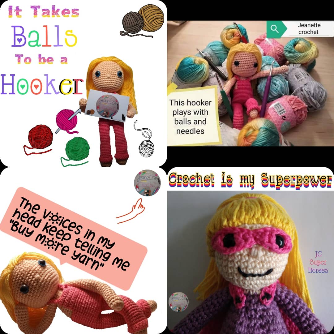 JeanetteCrochet's tweet photo. 🤣  Crochet Memes 🤣

Greets 😍 𝕵𝖊𝖆𝖓𝖊𝖙𝖙𝖊 𝕮𝖗𝖔𝖈𝖍𝖊𝖙 😍

#jeanettecrochet #crochet #haken #häkeln #yarn #amigurumi #crochetmeme #yarnmeme #crochetfun #yarnfun #crochetlove #yarnlove #amigurumilove #haakverslaafd #hakeniship #hakenisfijn #häkelnmachtglücklich https://t.co/cQk8IvPUUh