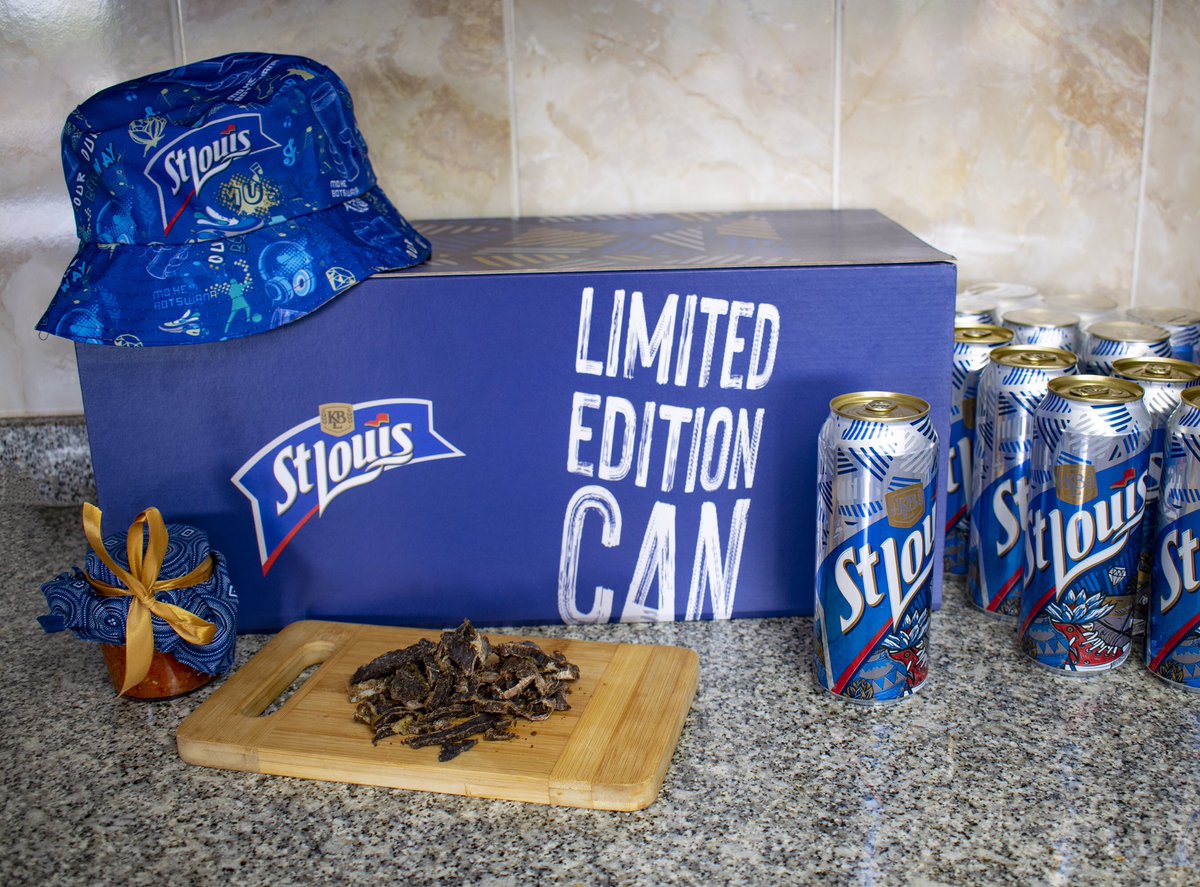 kennydreamer's tweet photo. Thank you so much @stlouislagerbw  for the “Jwa’Rona Can” limited edition can gift pack. Tweeps, please help a brother out, what can one make using beer? As in food!

#JwaRonaCan #MoKeBotswana #OurBeerOurWay https://t.co/IhTaMRwM9T