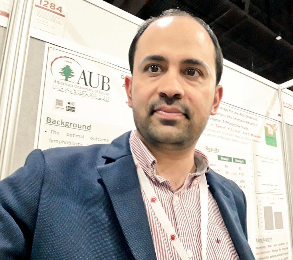 khaledghanem's tweet photo. @ASH_hematology #ASH17 in Atlanta where I presented an ASH Abstract Achievement Award winner supervised by @DrMuwakkit https://t.co/0UqheDDISF