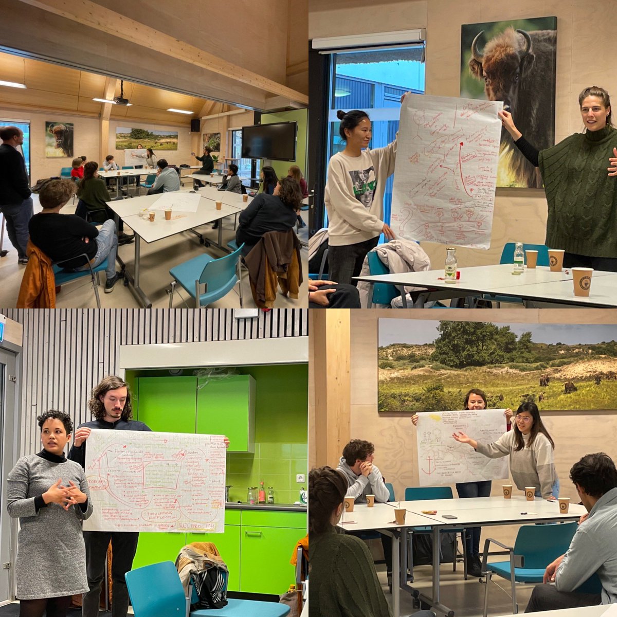 Environmental Policy Analysis Department <a href="/VU_IVM/">IVM - VU Amsterdam</a> in action. Great discussions at the Away Day in the #Kennemerduinen