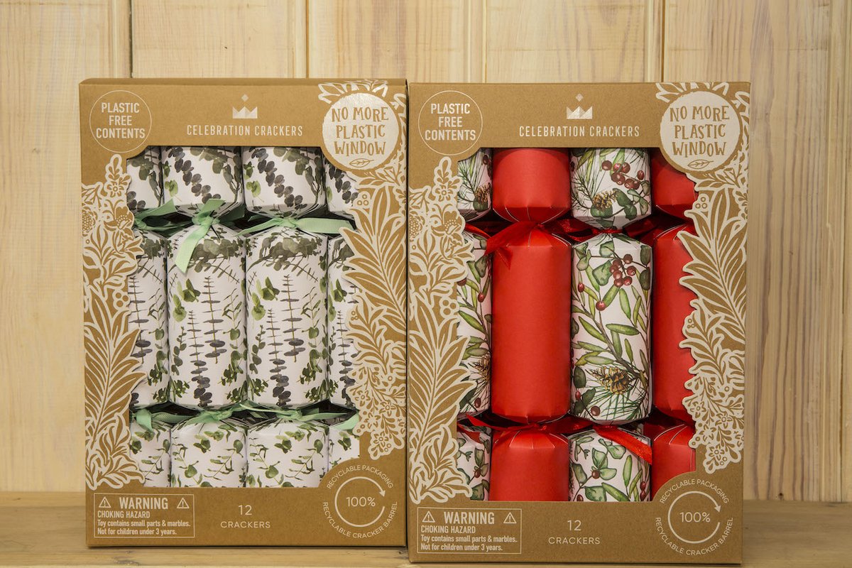 100% plastic free CHRISTMAS CRACKERS designed with sustainability in mind are now available in the Gift Shop at <a href="/CranborneGarden/">Cranborne Garden Cen</a>  <a href="/HeartandsoulSt/">Heart & Soul Studio</a> #christmascrackers #ecofriendly #shoplocal #weekend