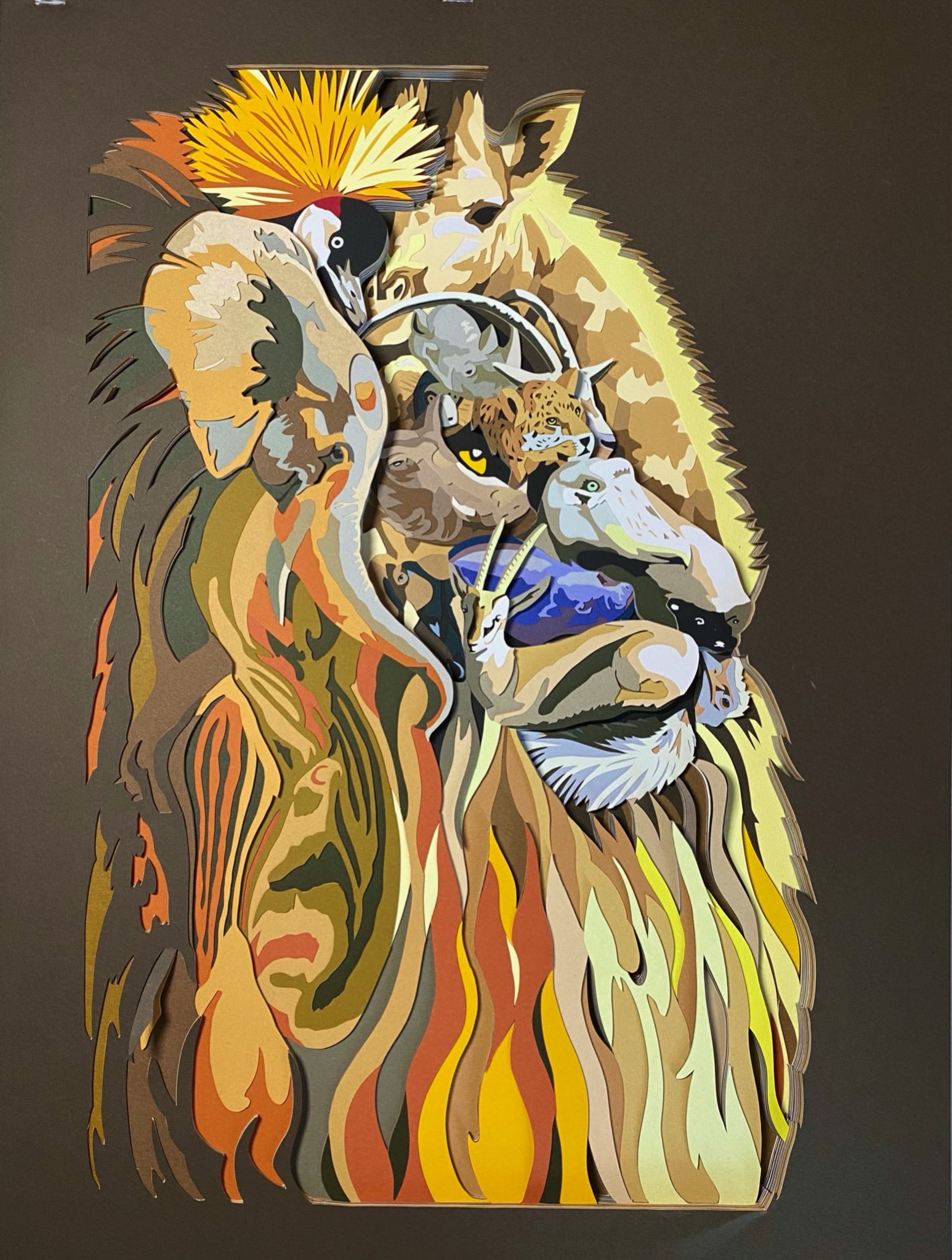 林敬三(彫紙アート公式) on X: 