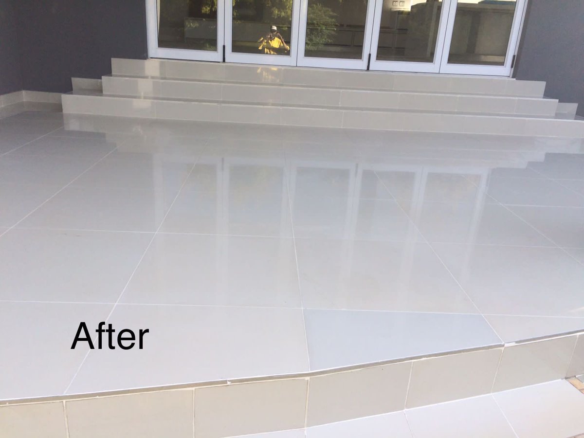 TileSolutionz's tweet image. Colour matched, Stain resistant, waterproof polyester resin changes the complexion of the porcelain tiles. 
Get in touch with us if you are tired of dirty grout lines.
067 726 4225
060 855 2076
#DJSBU