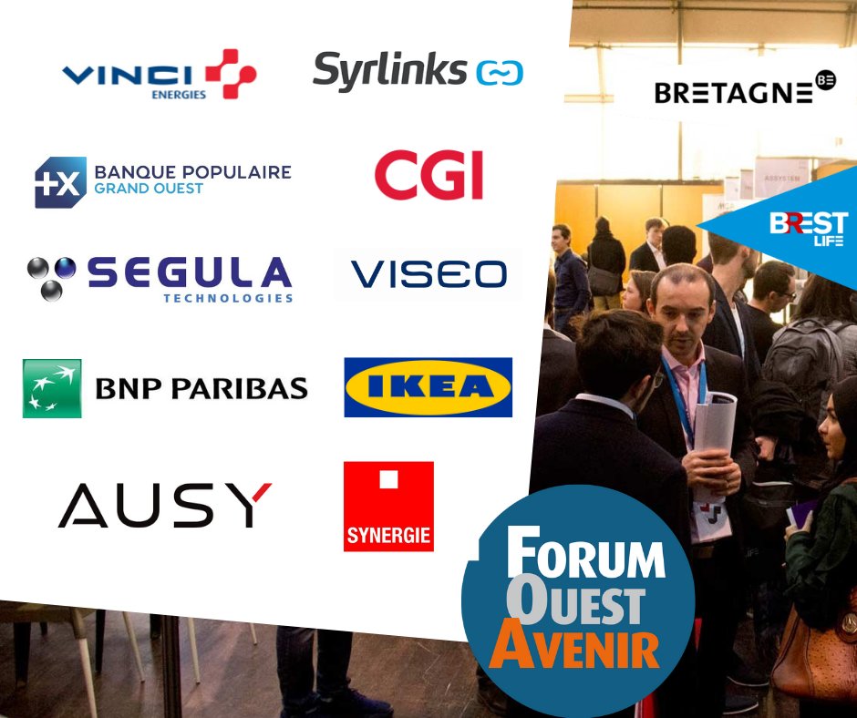 FOAvenir's tweet photo. Le Forum Ouest Avenir débarque du 24 au 26 Novembre sur la plateforme SeeKube 🔥🖥
Voici la cinquième partie des entreprises qui y seront présentes !
Plus d'informations sur le #FOA2021 ici : https://t.co/JMUbYq9alx https://t.co/glAbuOML6v
