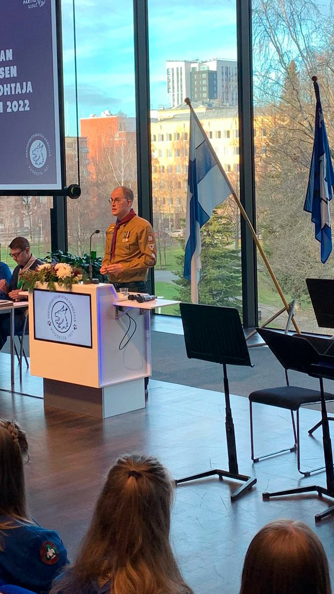Piirin hallituksen puheenjohtajaksi vuodelle 2022 on valittu Henri Backman Tampereen Kotkista.
#hppartio #syyskokous #partioscout #tampereenkotkat