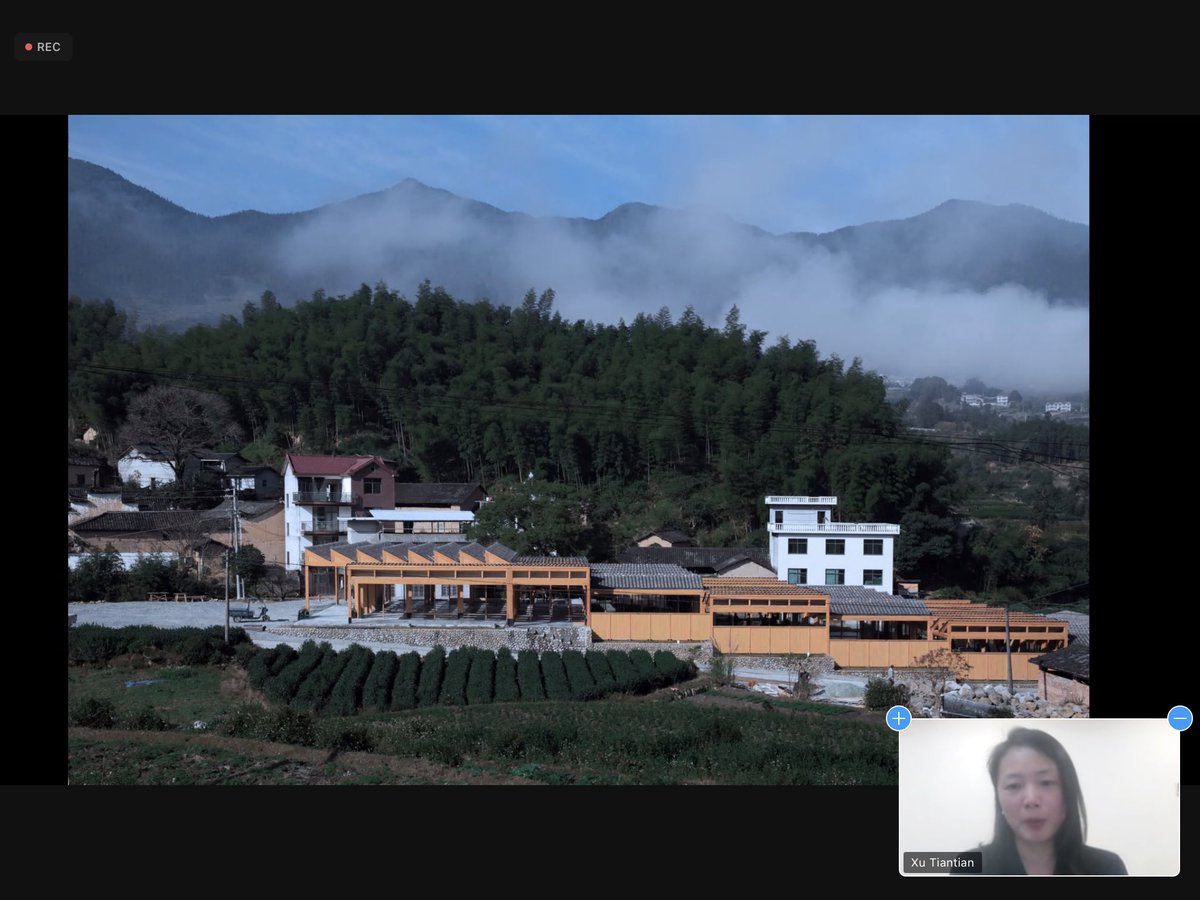 Wow, what an inspiring keynote <a href="/2021Ahra/">AHRA 2021 Region</a> from Xu Tiantian describing DnA’s approach of architectural acupuncture in Songyang. Beautiful examples of contemporary projects designed to reveal and amplify aspects of craft, tradition and place in smaller settlements